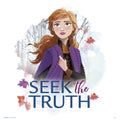 Grupo Erik Frozen Find Your Strength Art Print 30x30cm | Yourdecoration.com