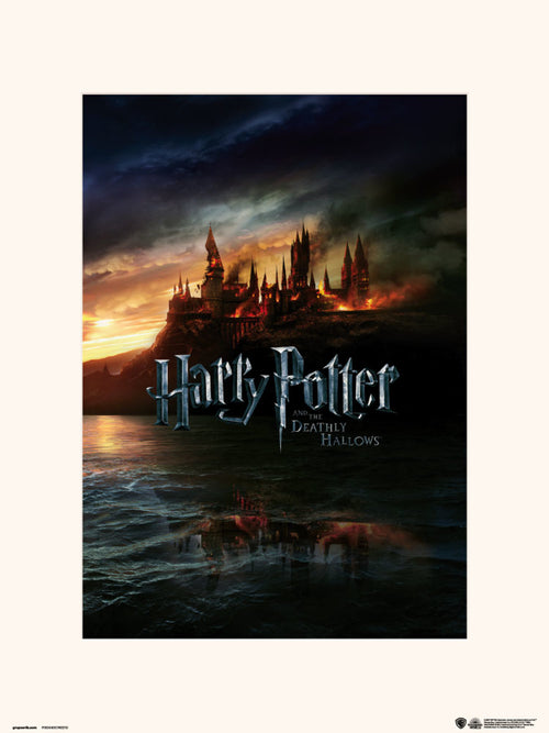 Grupo Erik Harry Potter And The Deathly Hallows Art Print 30x40cm | Yourdecoration.com