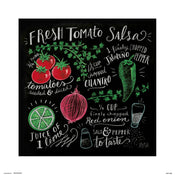 Grupo Erik Lily And Val Fresh Tomata Salsa Art Print 30x30cm | Yourdecoration.com