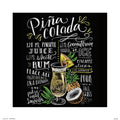 Grupo Erik Lily And Val Pina Colada Art Print 30x30cm | Yourdecoration.com