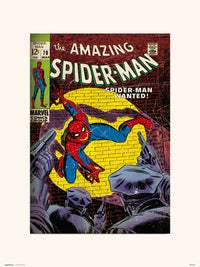 Grupo Erik Marvel Amazing Spider-Man 70 Art Print 30x40cm | Yourdecoration.com