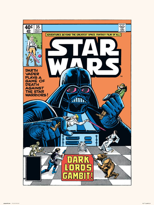 Grupo Erik Star Wars 35 Dark Lords Gambit Art Print 30x40cm | Yourdecoration.com