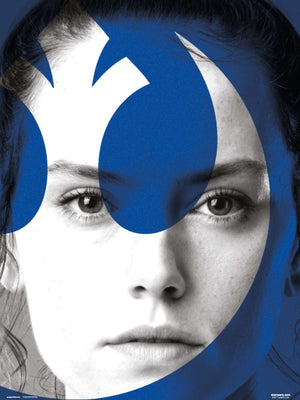Grupo Erik Star Wars Episode Ix Rey Art Print 30x40cm | Yourdecoration.com