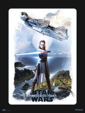 Grupo Erik Star Wars Vill Rey Art Print 30x40cm | Yourdecoration.com