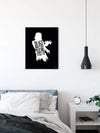 Komar Star Wars Silhouette Quotes Stormtrooper Art Print 40x50cm Sfeer | Yourdecoration.com