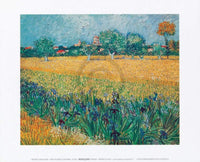 Vincent Van Gogh Vista di Arles Con Irises Art Print 30x24cm | Yourdecoration.com