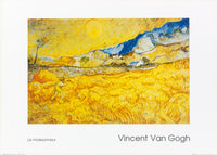 Vincent Van Gogh Il Mietitore Art Print 70x50cm | Yourdecoration.com