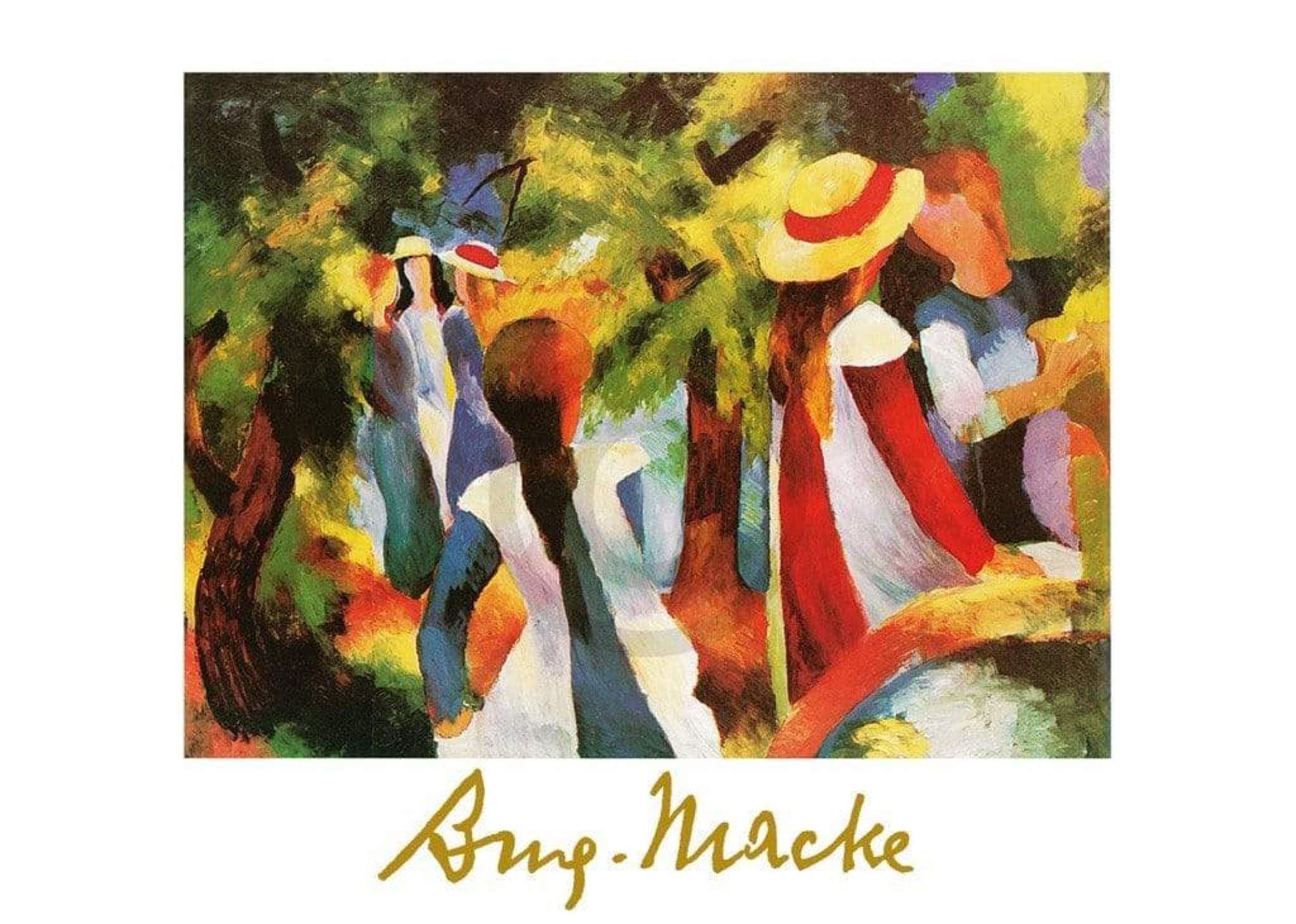 August Macke Art Reproduction and Art Print - Yourdecoration.com