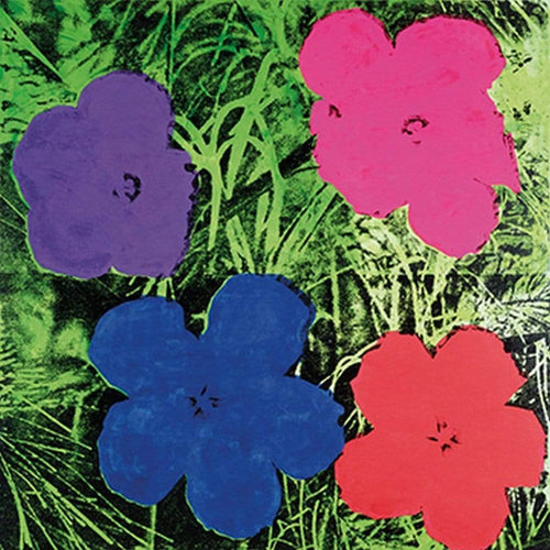 Andy Warhol Flowers C. 1984 Art Print 60x60cm | Yourdecoration.com