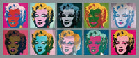 Andy Warhol Ten Marilyns 1967 Art Print 134x56cm | Yourdecoration.com