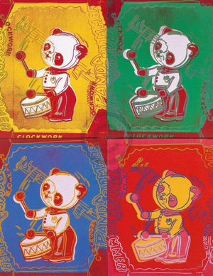 Andy Warhol Four Pandas 1983 Art Print 65x84cm | Yourdecoration.com