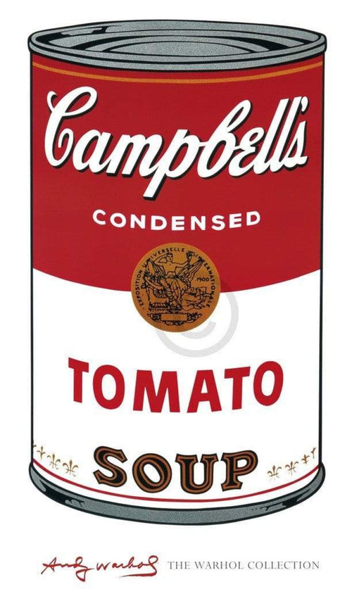 Andy Warhol Campbell's Soup I Art Print 61x101cm | Yourdecoration.com
