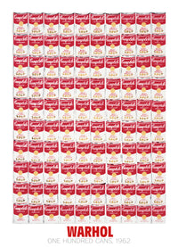 Andy Warhol One Hundred Cans 1962 Art Print 65x90cm | Yourdecoration.com