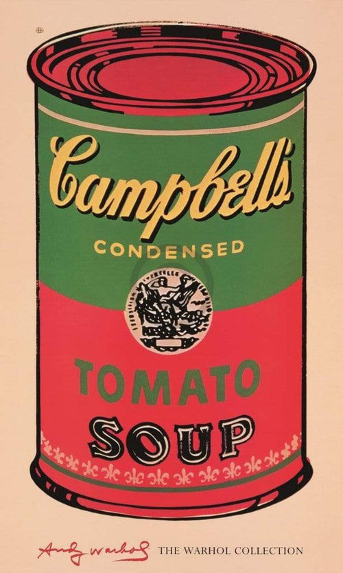 Andy Warhol Campbell's Soup Art Print 60x100cm | Yourdecoration.com