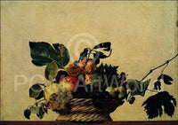 Caravaggio Cesto di frutta Art Print 80x56cm | Yourdecoration.com