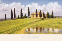 Jim Chamberlain Tuscan Hillside #5 Art Print 91x61cm | Yourdecoration.com