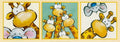 Jean Paul Courtsey Funny Friends IV Art Print 95x33cm | Yourdecoration.com