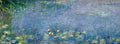 Claude Monet Seerosen I Art Print 138x51cm | Yourdecoration.com
