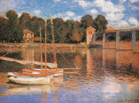Claude Monet Il ponte di Argenteuil Art Print 80x60cm | Yourdecoration.com