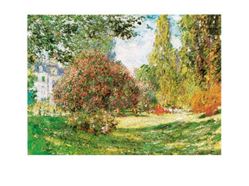 Art Print Claude Monet Il Parco Monceau 80x60cm CM 214 PGM | Yourdecoration.com
