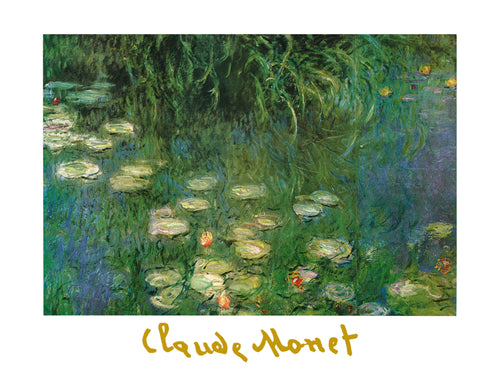 Claude Monet Ninfee dell'Orangerie Art Print 80x60cm | Yourdecoration.com