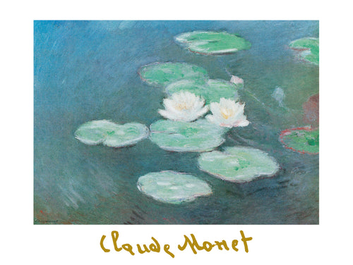 Claude Monet Ninfee nella luce Art Print 80x60cm | Yourdecoration.com