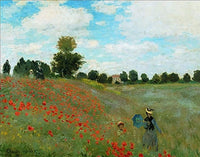 Claude Monet I papaveri Art Print 80x60cm | Yourdecoration.com