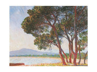 Claude Monet La plage de Juan Les Pins Art Print 80x60cm | Yourdecoration.com