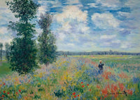 Claude Monet Les Coquelicots Art Print 29.7x21cm | Yourdecoration.com