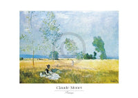 Claude Monet Printemps Art Print 70x50cm | Yourdecoration.com