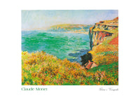 Claude Monet Falaise Ã  Varengeville Art Print 70x50cm | Yourdecoration.com