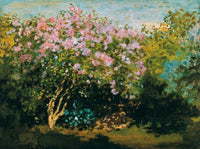 Claude Monet BlÃ¼hender Flieder in der Sonne Art Print 80x60cm | Yourdecoration.com