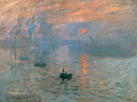 Claude Monet Impressionismo il levar Art Print 80x60cm | Yourdecoration.com