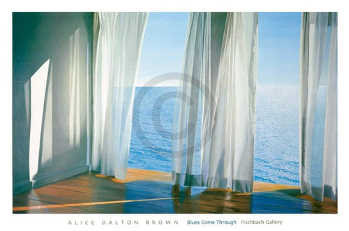 Alice Dalton Brown Blues come Through Art Print 152x101cm | Yourdecoration.com