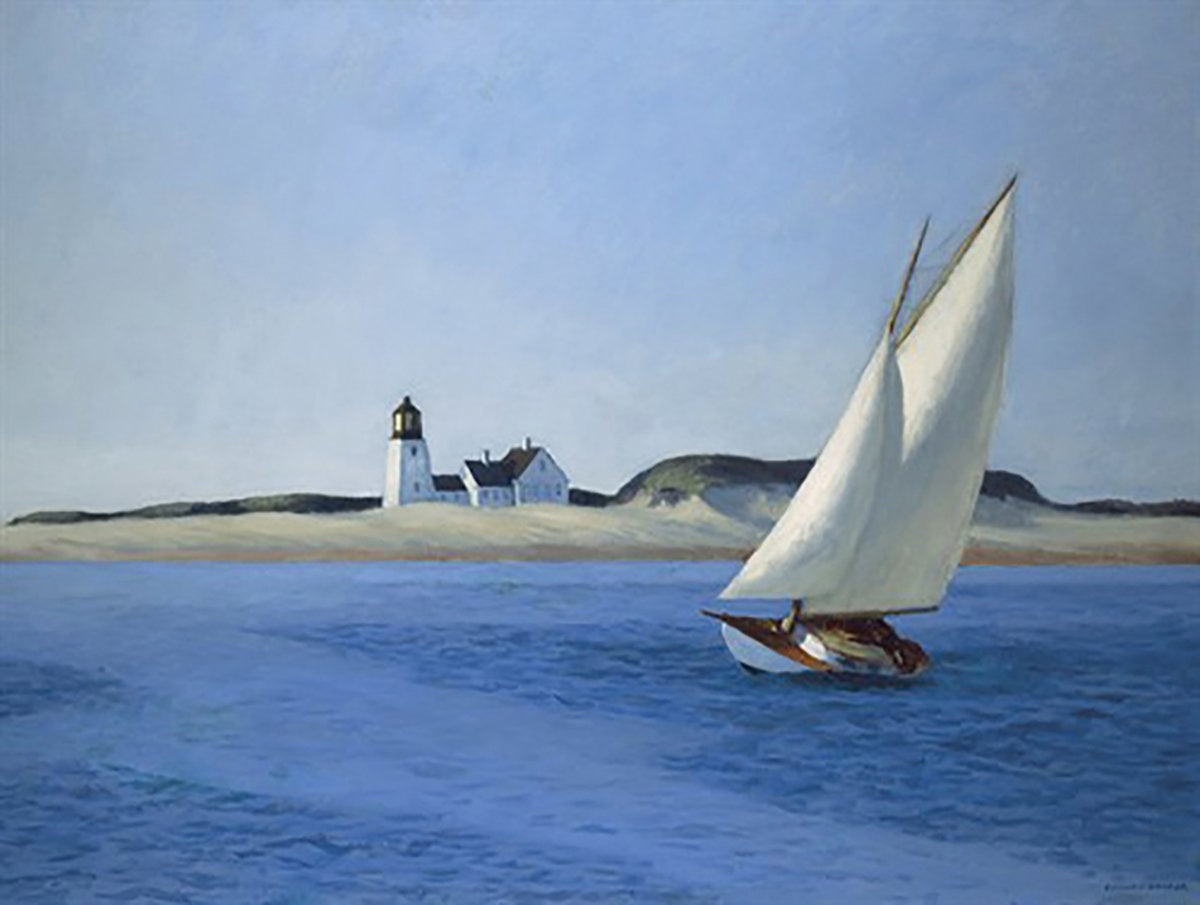 PGM Edward Hopper The Long Leg 1930 Art Print 81x61cm | Yourdecoration.com