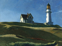 PGM Edward Hopper Lighthouse Hill 1927 Art Print 80x60cm | Yourdecoration.com