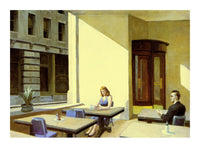 PGM Edward Hopper Sunlight in a Cafeteria Art Print 40x30cm | Yourdecoration.com