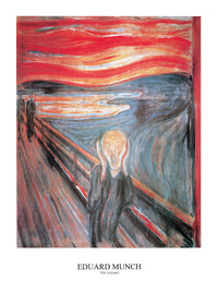 Edvard Munch The Scream Art Print 60x80cm | Yourdecoration.com