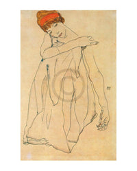 Egon Schiele Die TÃ¤nzerin Art Print 40x50cm | Yourdecoration.com