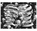 M. C. Escher Band ohne Ende Art Print 65x55cm | Yourdecoration.com