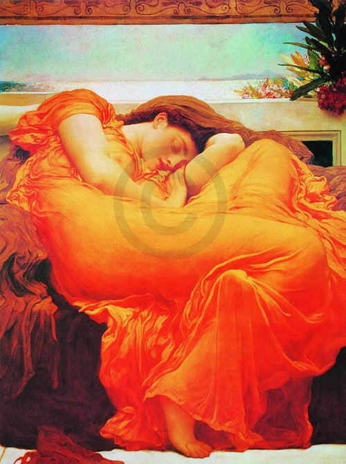 Lord Frederick Leighton Flaming June Art Print 60x80cm | Yourdecoration.com