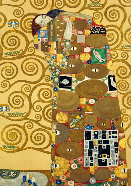 Gustav Klimt Die ErfÃ¼llung Art Print 21x29.7cm | Yourdecoration.com