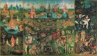 Hieronymus Bosch Garden of earthly Delight Art Print 116x67cm | Yourdecoration.com