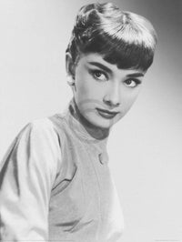 Hero Audrey Hepburn Portrait Art Print 60x80cm | Yourdecoration.com