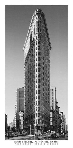 Henri Silberman Flatiron Building Art Print 50x100cm | Yourdecoration.com