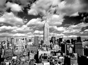 Henri Silberman Sky over Manhatten Art Print 80x60cm | Yourdecoration.com