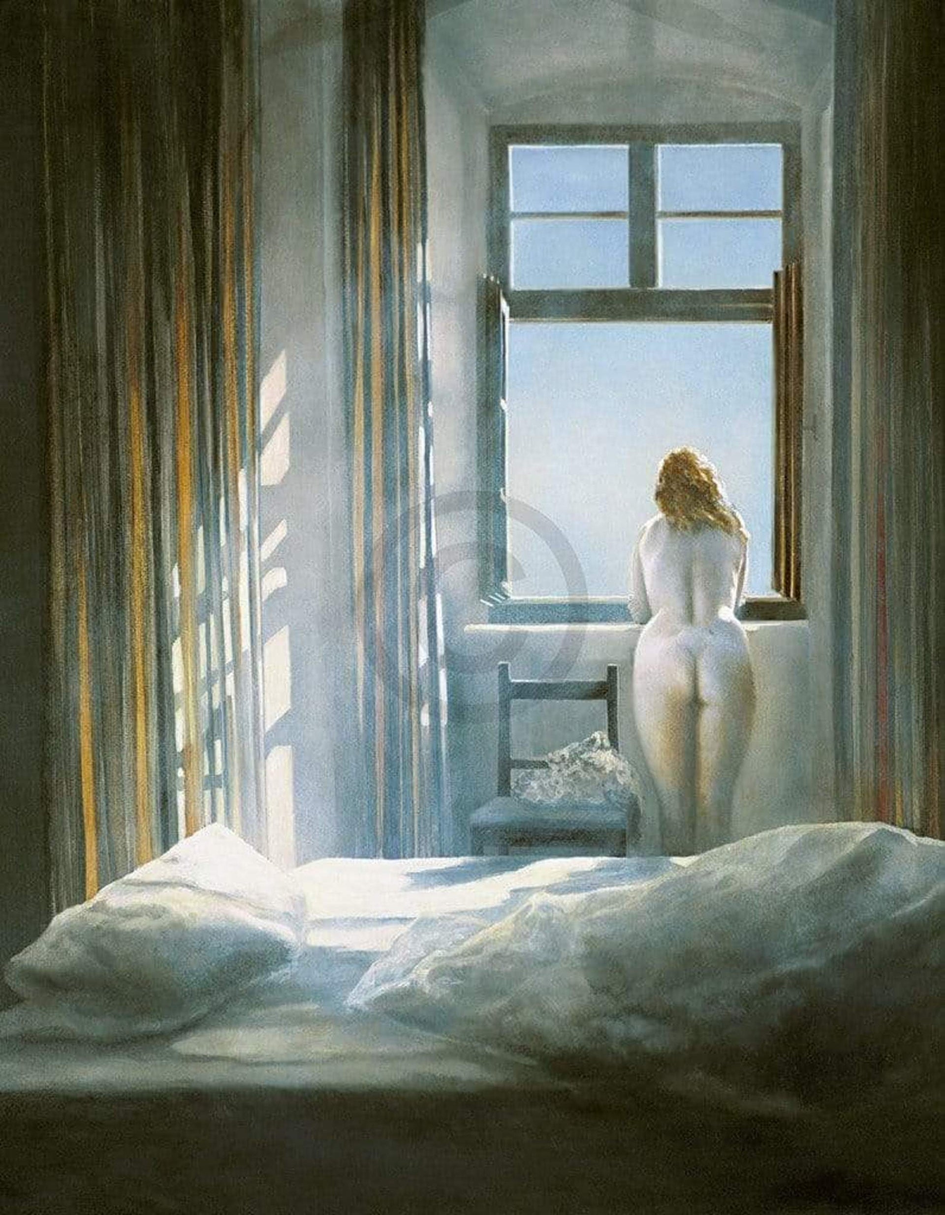 Henning von Gierke Morgensonne Art Print 70x90cm | Yourdecoration.com