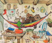 Janosch Bären Familie Art Print 58x48cm | Yourdecoration.com