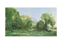 J.B.C. Corot Etang Ã  ville d'Avray Art Print 30x24cm | Yourdecoration.com