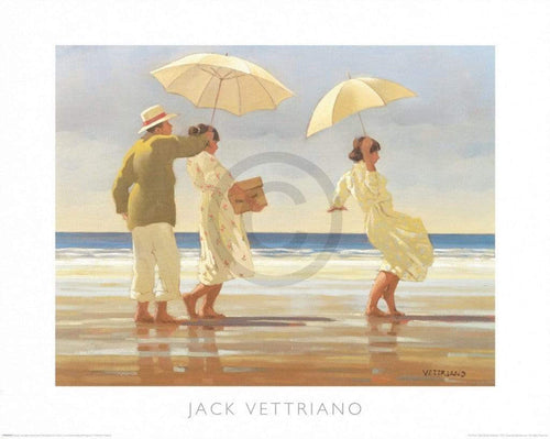 Jack Vettriano The Picnic Party Art Print 50x40cm | Yourdecoration.com